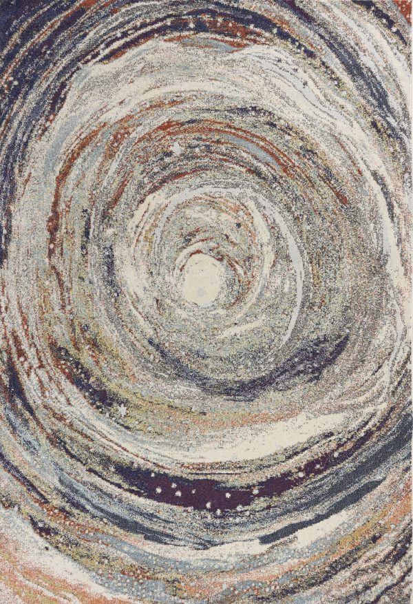 63 X 91 Ivory  Polypropylene Rug - Image 3