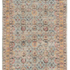 3'x5' Spa Green Hand Woven Floral Indoor Area Rug