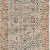 3'x5' Spa Green Hand Woven Floral Indoor Area Rug - Image 2
