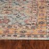 3'x5' Spa Green Hand Woven Floral Indoor Area Rug - Image 3