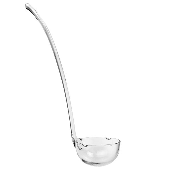 Mouth Blown Lead Free Crystal Gravy Dressing or Punch Ladle - Image 3