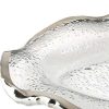 14 Mouth Blown Wavy Edge Silver Platter - Image 4