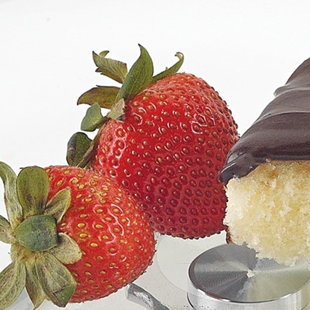 13 Hand Decorated Chiseled Edge Silver Turning Platter - Image 4