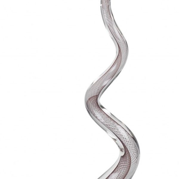 MultiColor Glass Corkscrew Centerpiece Tall - Image 5
