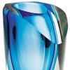 75 Mouth Blown Glass Blue Vase - Image 4