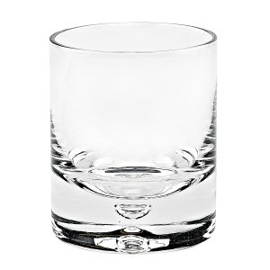 4 pc Set Single Old Fashioned Lead Free Crystal Scotch Glass  6 oz