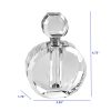 Hand Crafted Crystal Round Perfume Bottle - Image 4