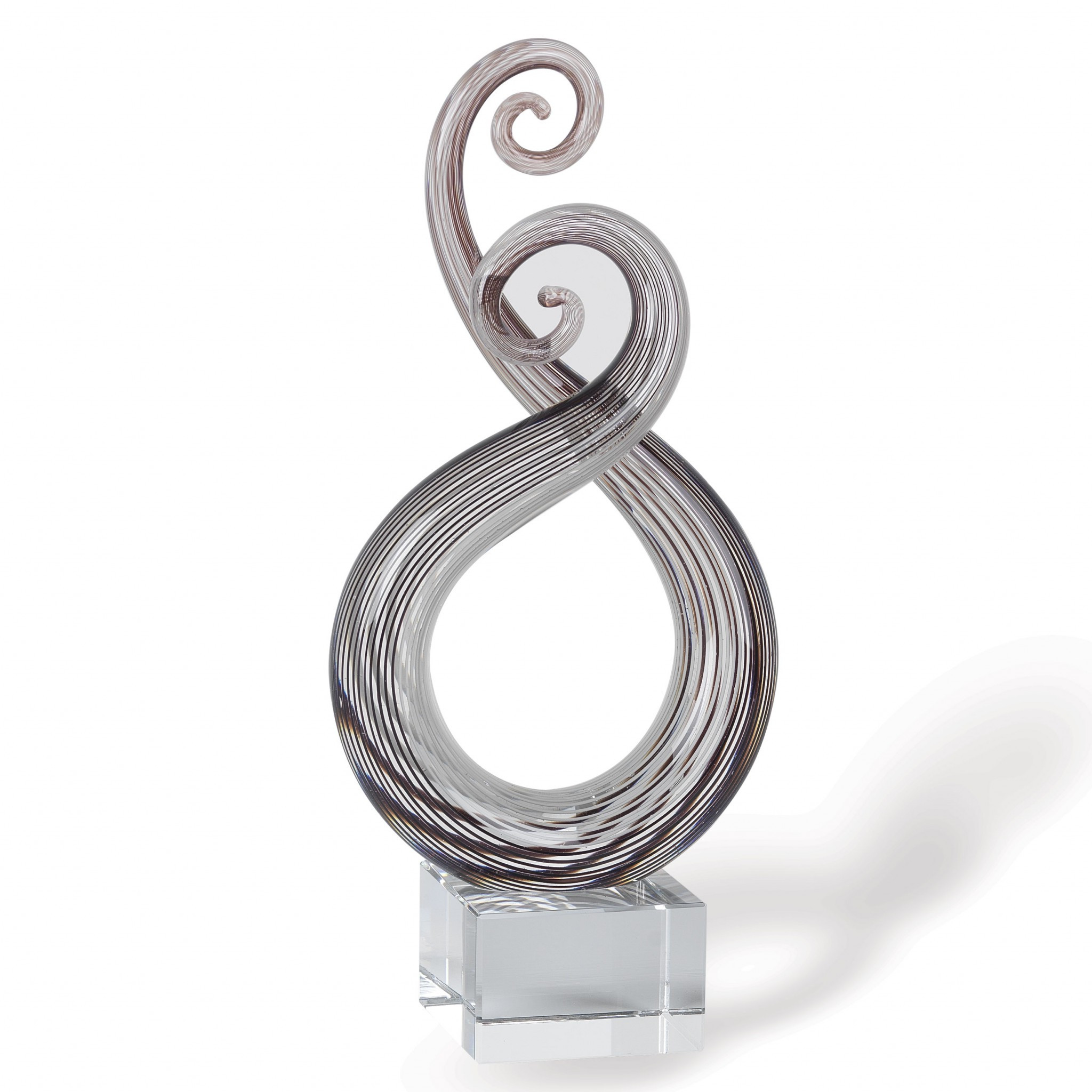 10 MultiColor Art Glass Centerpiece - Image 3