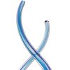 9 Blue Art Glass Centerpiece - Image 4