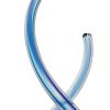 9 Blue Art Glass Centerpiece - Image 5
