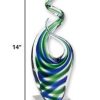 14 MultiColor Glass Art Glass Centerpiece - Image 2