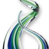 14 MultiColor Glass Art Glass Centerpiece - Image 4