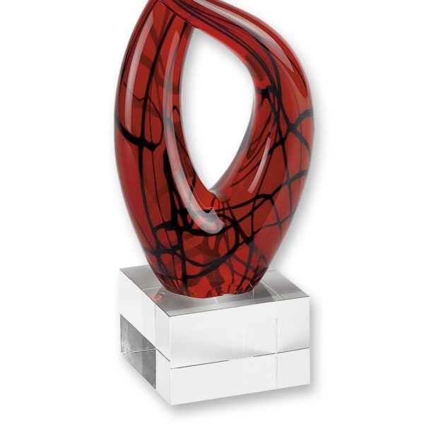 13 MultiColor Art Glass Centerpiece - Image 2