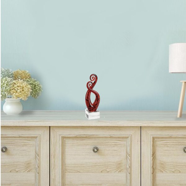 13 MultiColor Art Glass Centerpiece - Image 3