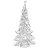 12" Mouth Blown Clear Glass Christmas Tree Sculpture - Image 3