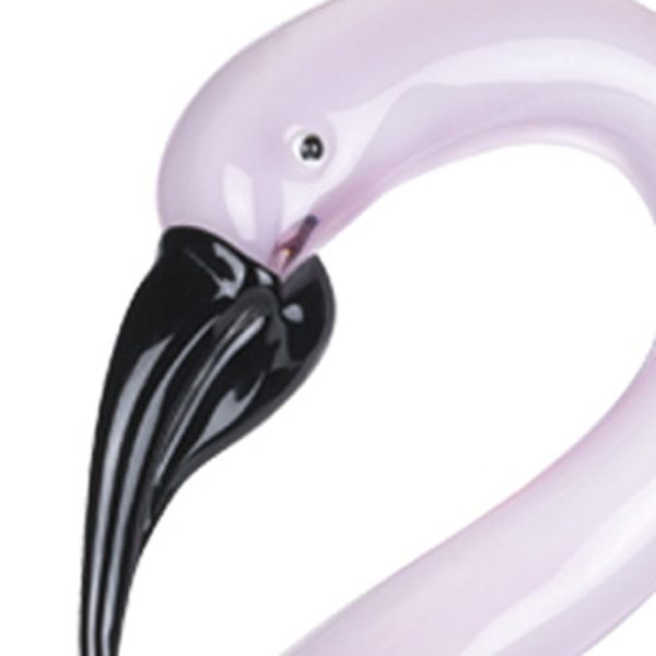 13 Mouth Blown Pink Flamingo Art Glass - Image 5