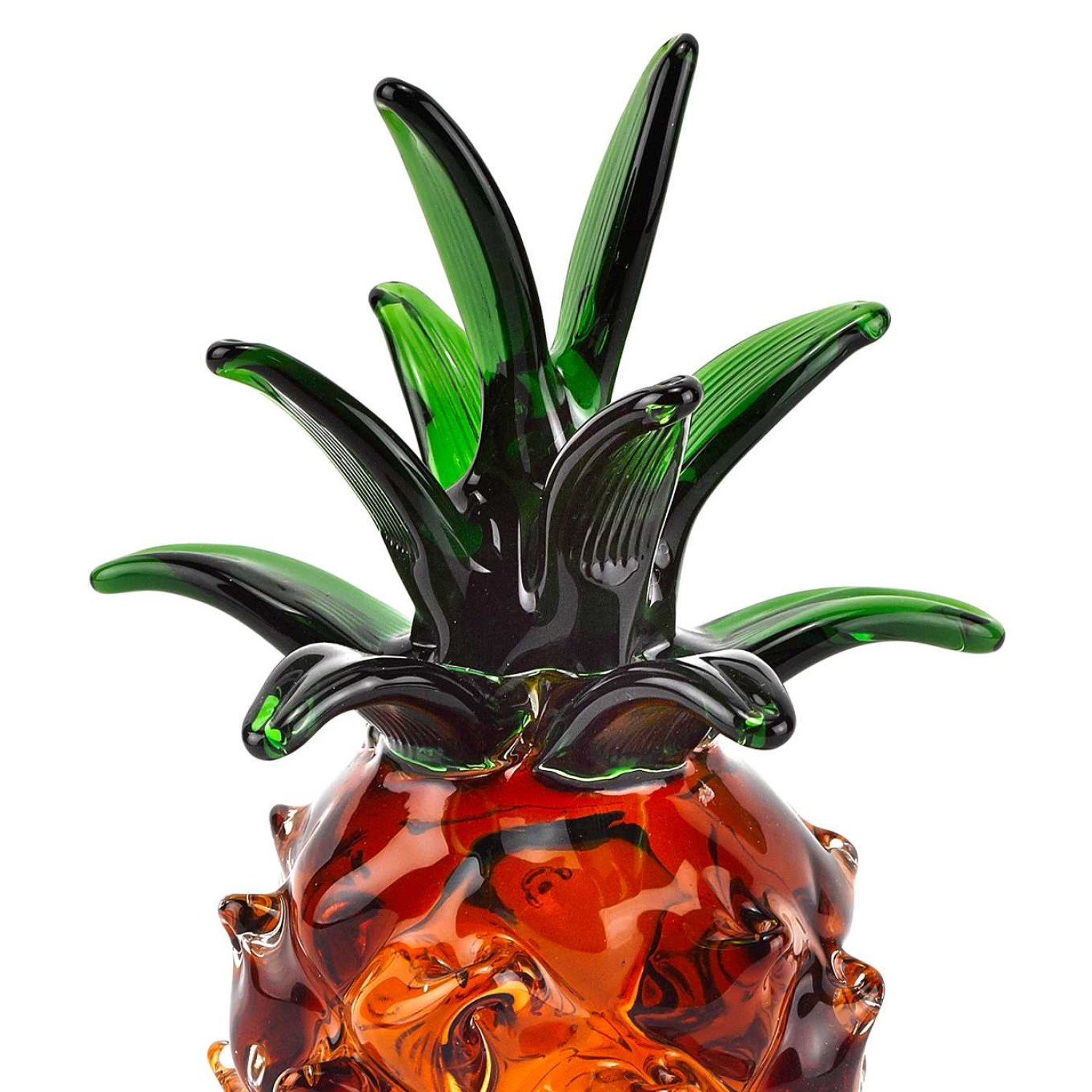 10 Mouth Blown Pineapple Art Glass - Image 2