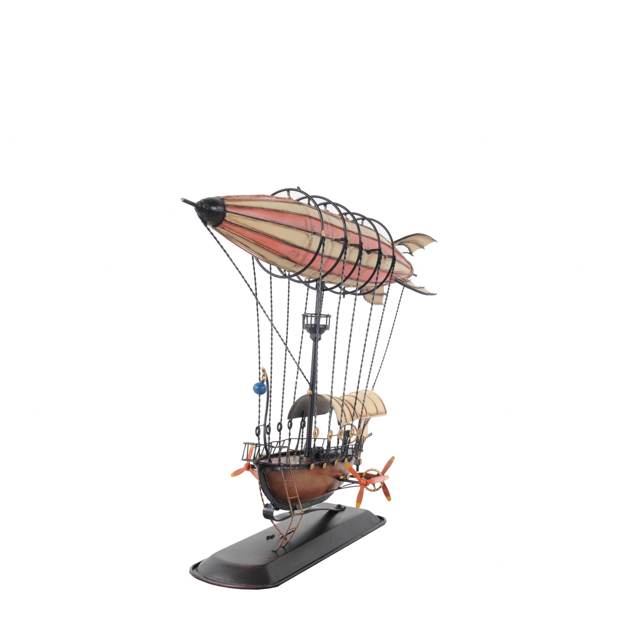 Steampunk Airship Model with Crows Nest - Image 3
