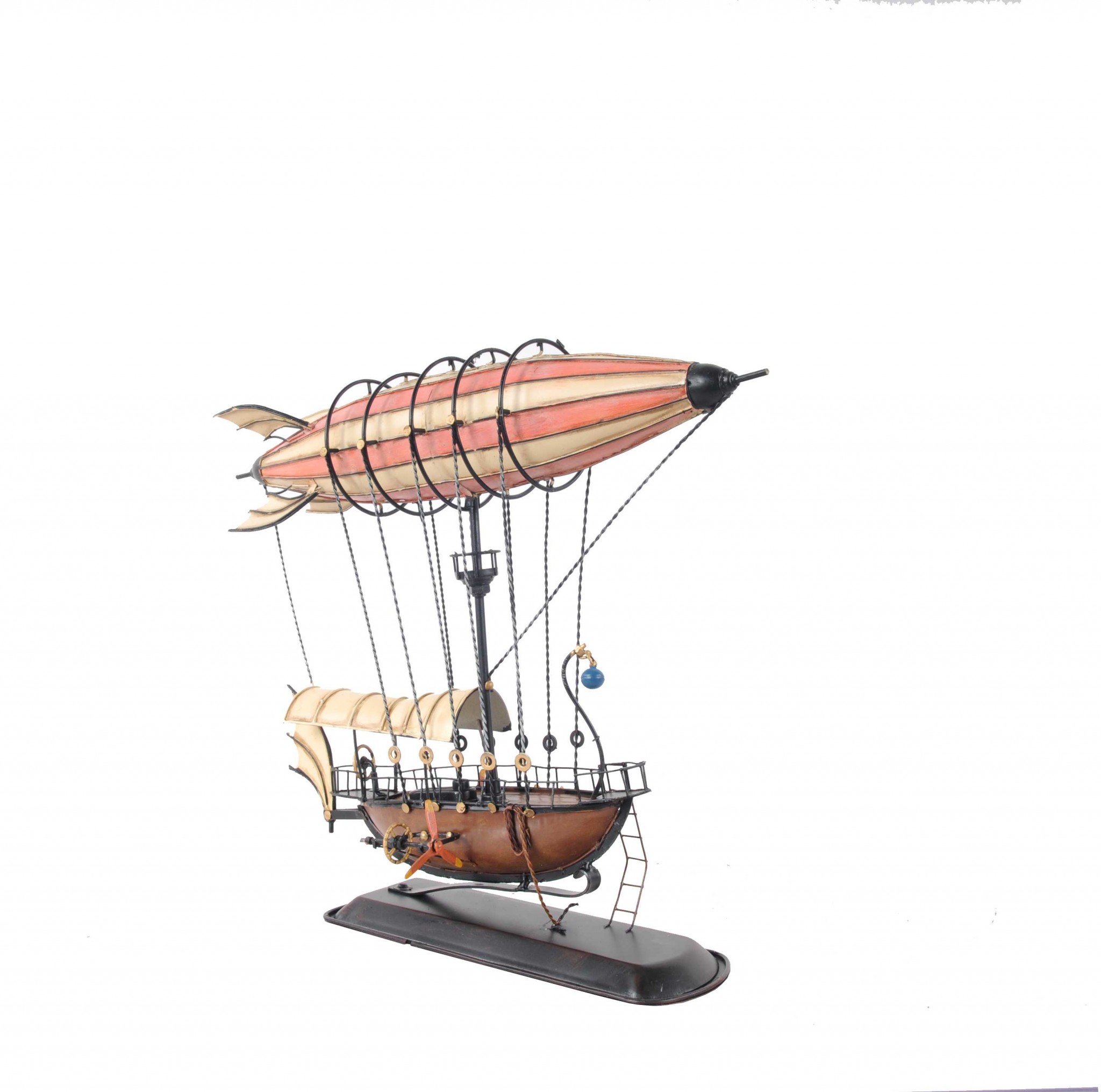 Steampunk Airship Model with Crows Nest - Image 4