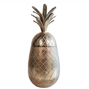Pineapple Storage Aluminium Decor