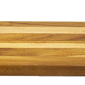 29" Natural Teak Wood Bath Tray and Seat with Handles