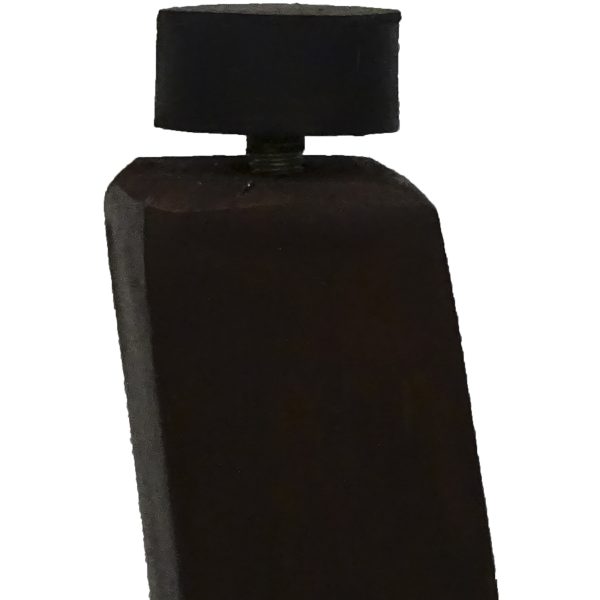 Contemporary Teak Shower bench with Handles in Dark Brown - Image 5
