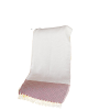 70" Turkish Cotton Handwoven Throw Blankets in Red - Image 4