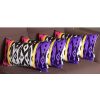 Set of 4 Purple and Pink Ikat Design Lumbar Pillow Covers - Image 4