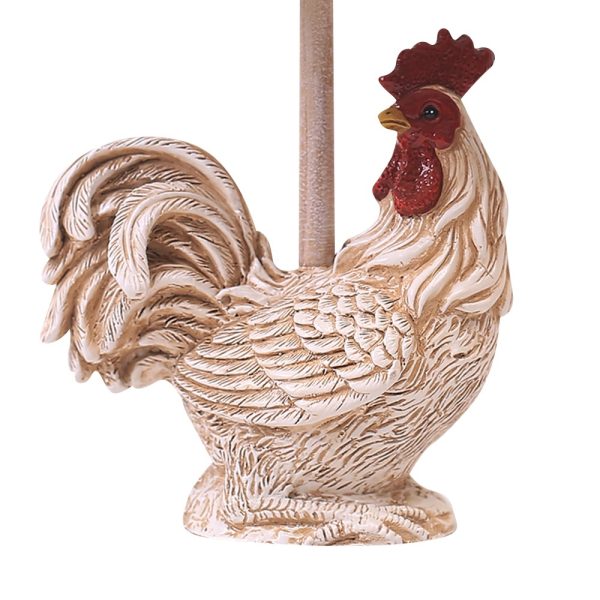 White Rooster Accent Lamp - Image 3