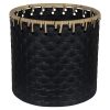 Set of 2 Metallic Cane Wall Planters - Image 3