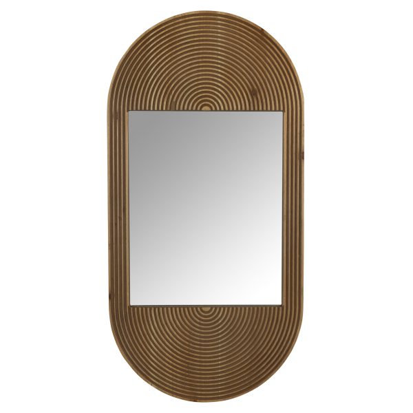 Golden Wave Pattern Wall Decor