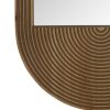 Golden Wave Pattern Wall Decor - Image 2