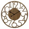 Hand Crafted Modern Natural Wood Wall Clock