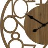 Hand Crafted Modern Natural Wood Wall Clock - Image 2