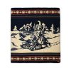 Queen Size Ultra Soft Young Sledders Handmade Woven Blanket