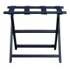 Earth Friendly Navy Blue Folding Luggage Rack with Navy Straps - Image 4