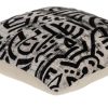 Gray Aztec Design Throw Pillow - Image 2