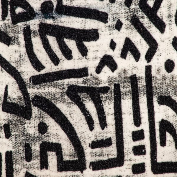 Gray Aztec Design Throw Pillow - Image 3