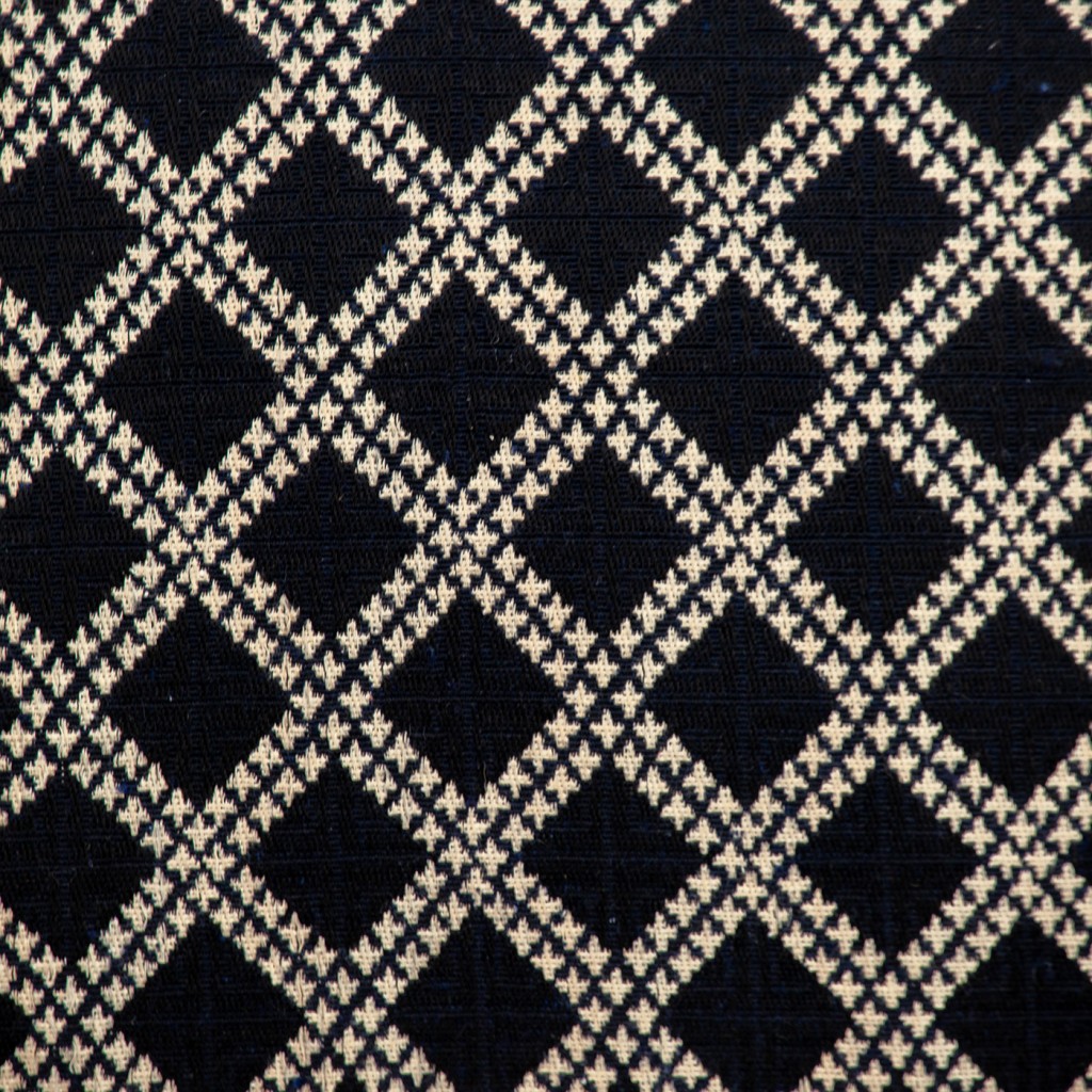 Charcoal Diamond Throw Pillow - Image 3