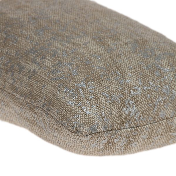 Inky Blue Velvet Lumbar Throw Pillow - Image 2
