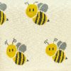 Ivory Honeybee Knitted Baby Blanket - Image 5