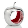 Apple Aluminum Decorative Accent Bowl - Image 2