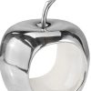 Apple Shaped Aluminum Decorative Accent Bowl - Image 5
