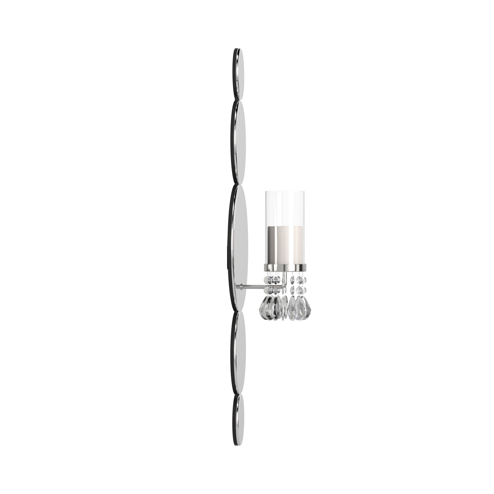 Modern Bling Mirrored Wall Sconce - Image 4