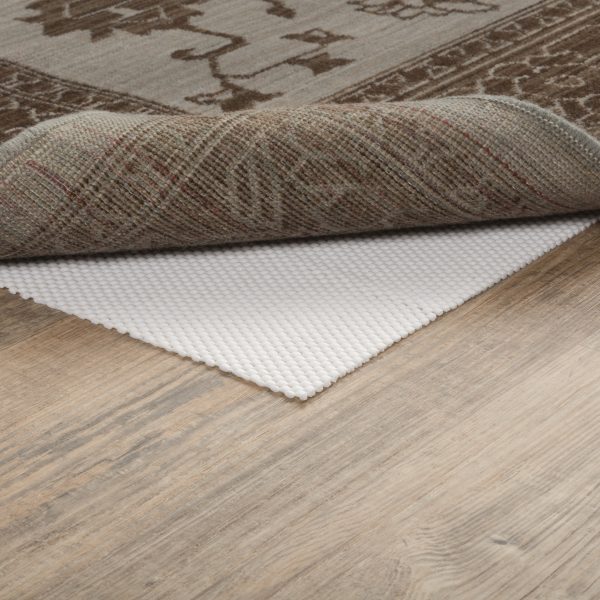 1" x 8" Beige Non Slip Rug Pad - Image 5