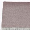 Soft Pink Cotton Chambray Waffle Weave Throw Blanket - Image 4