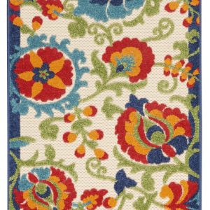 2?x 10?Mediterra Indoor Outdoor Runner Rug