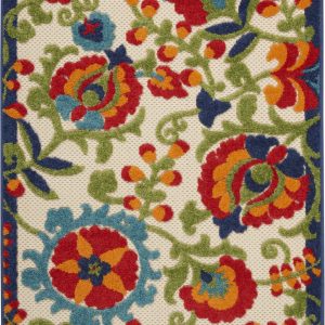 3?x 4?Mediterra Indoor Outdoor Area Rug