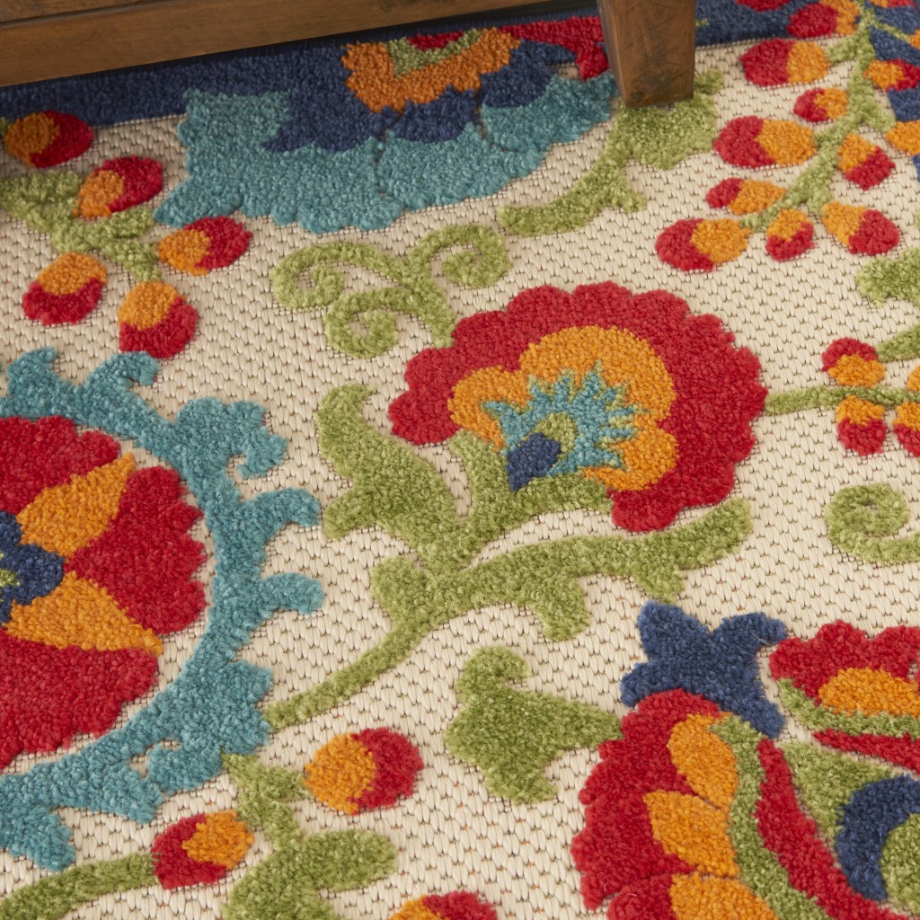 3?x 4?Mediterra Indoor Outdoor Area Rug - Image 5