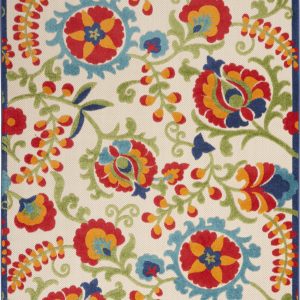 4?x 6?Mediterra Indoor Outdoor Area Rug